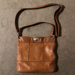 Fossil Cross-Body Leather Satchel